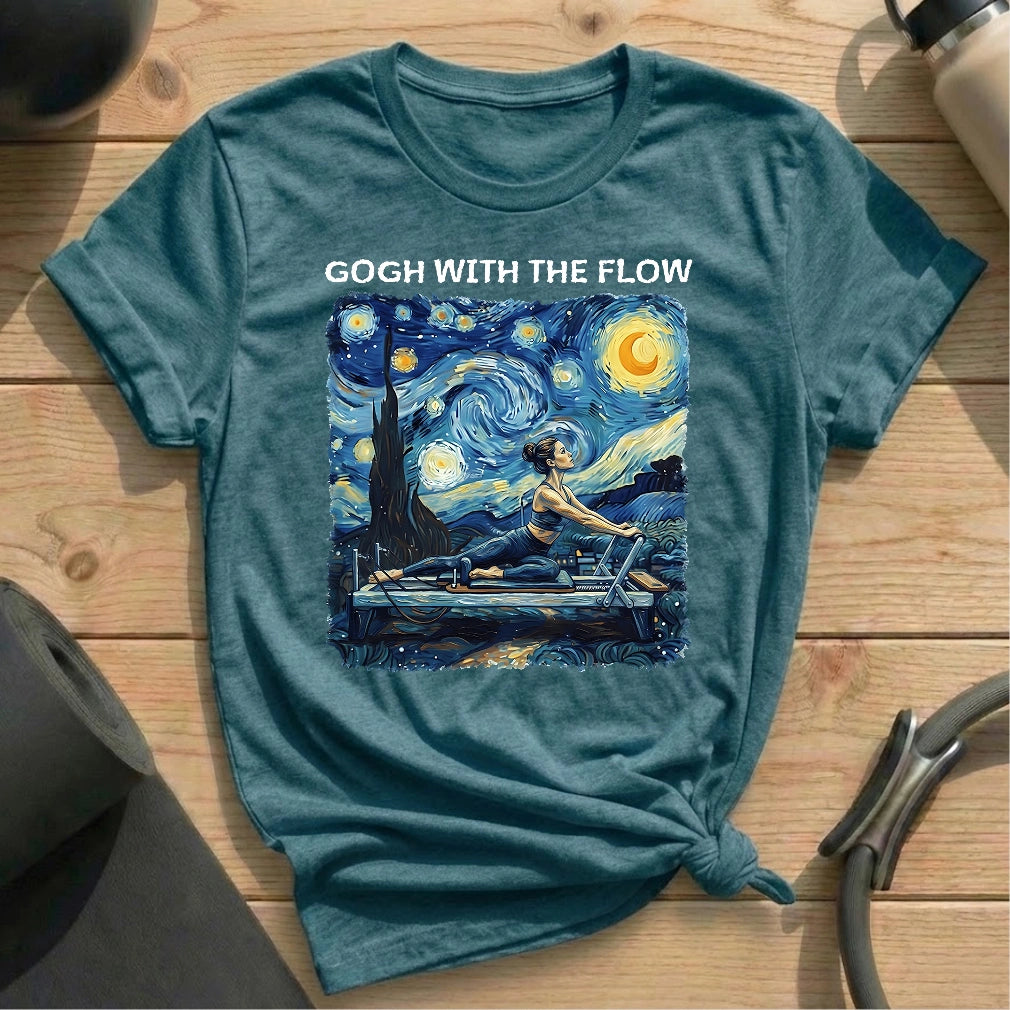 Gogh Flow Pilates T-shirt