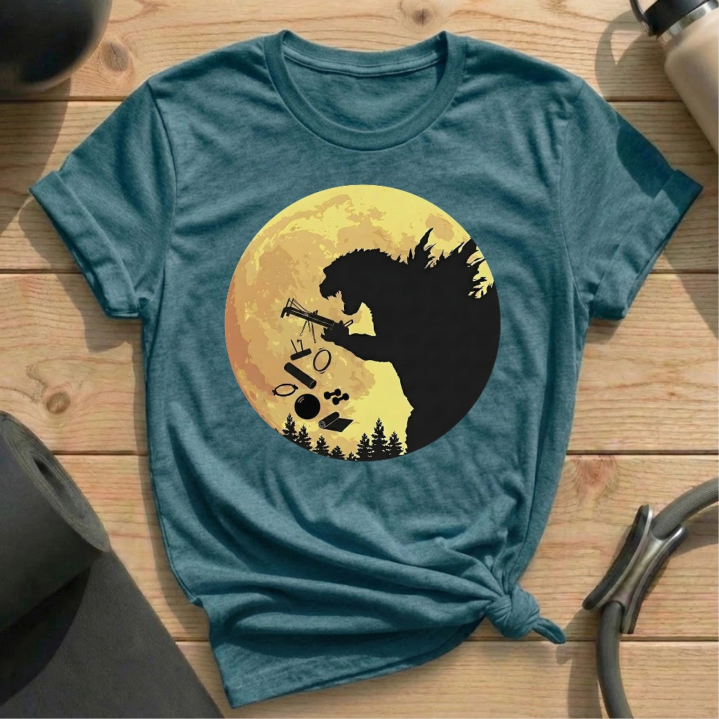 Gozilla Moon T-shirt