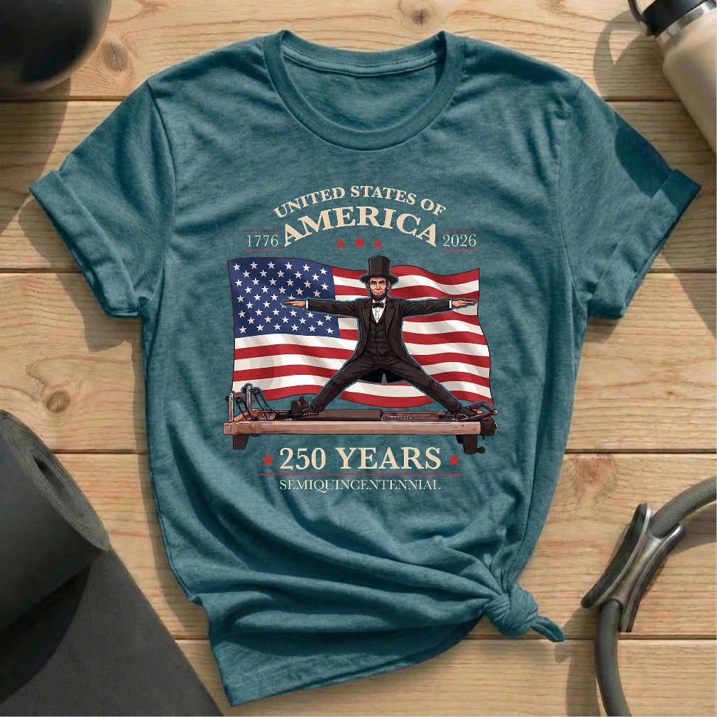 Lincoln 250 Semiquincentennial T-shirt
