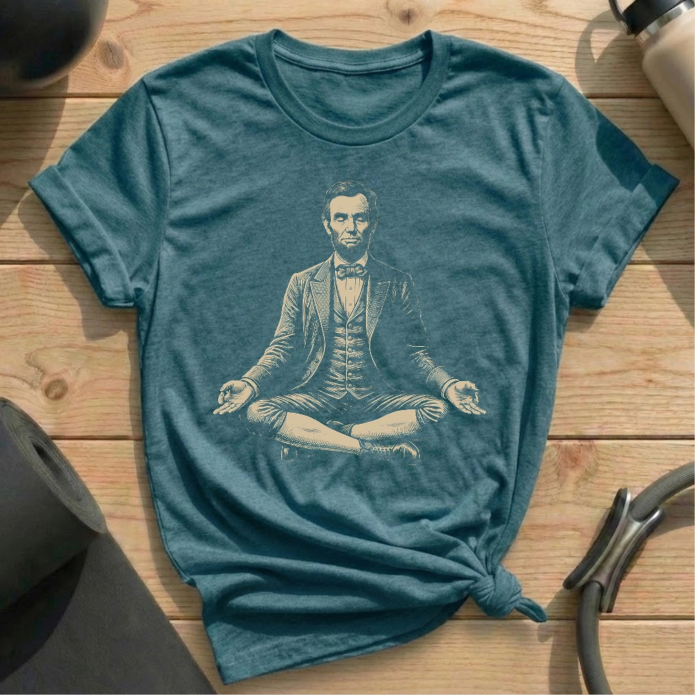 Lincoln Meditate T-shirt