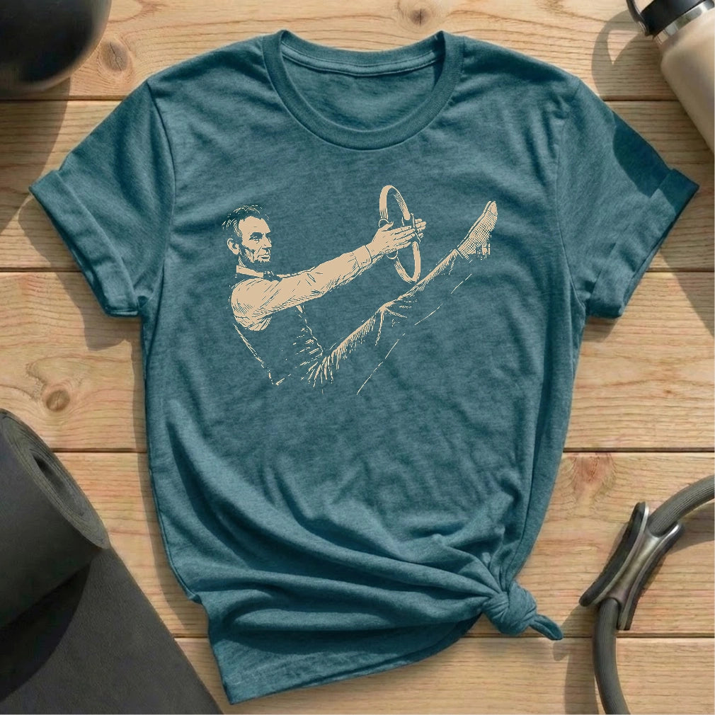 Lincoln Teaser T-shirt - in MindCloth Pilates Tshirt Collection