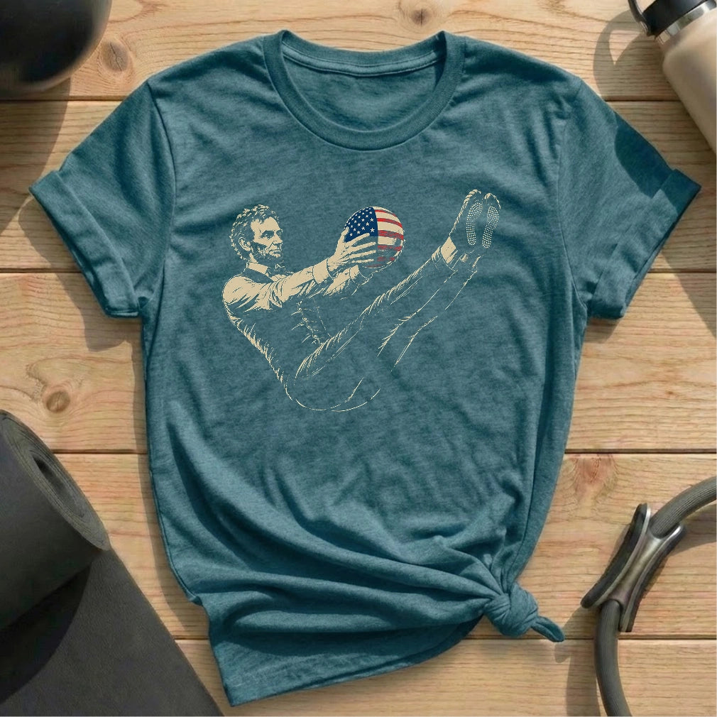 Lincoln US Teaser T-shirt - in MindCloth Pilates Tshirt Collection
