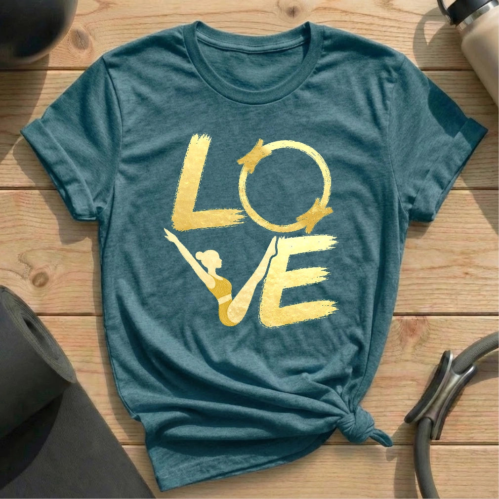 Love T-shirt - in MindCloth Pilates Tshirt Collection