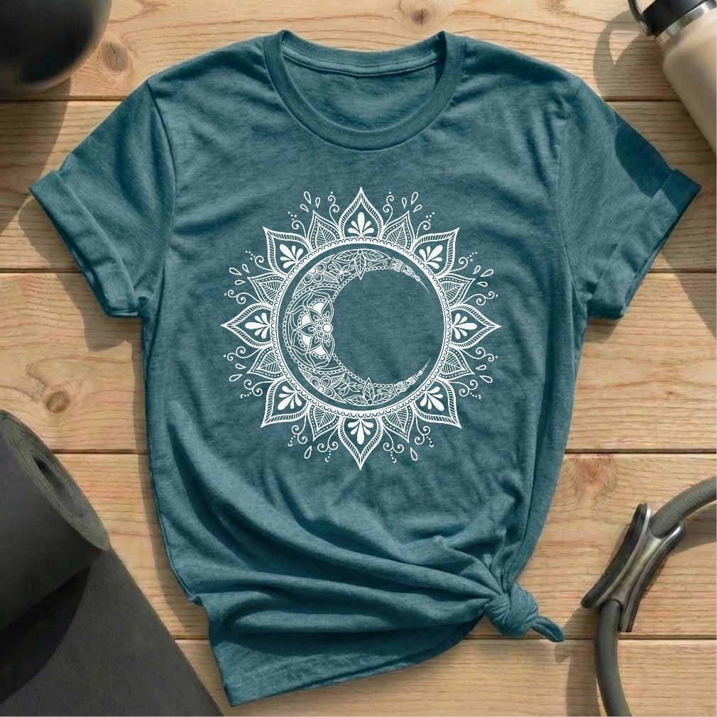 Mandala Moon T-shirt