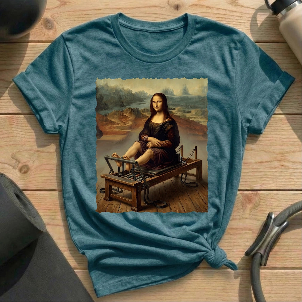 Mona Lisa Pilates T-shirt
