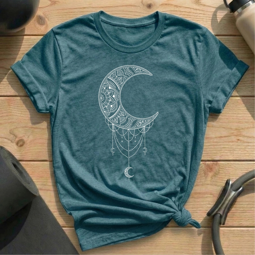 Moon Mandala String T-shirt