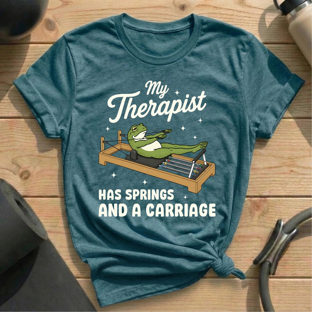 My Therapist T-shirt - in MindCloth Pilates Tshirt Collection