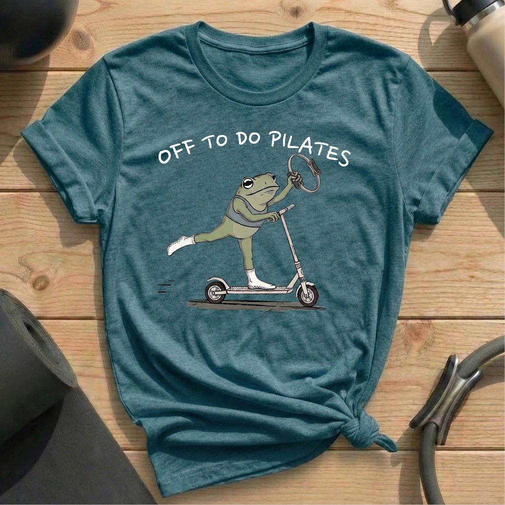 Off To Do Pilates T-shirt - in MindCloth Pilates Tshirt Collection