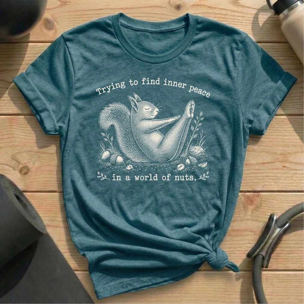 Peace In Nuts T-shirt