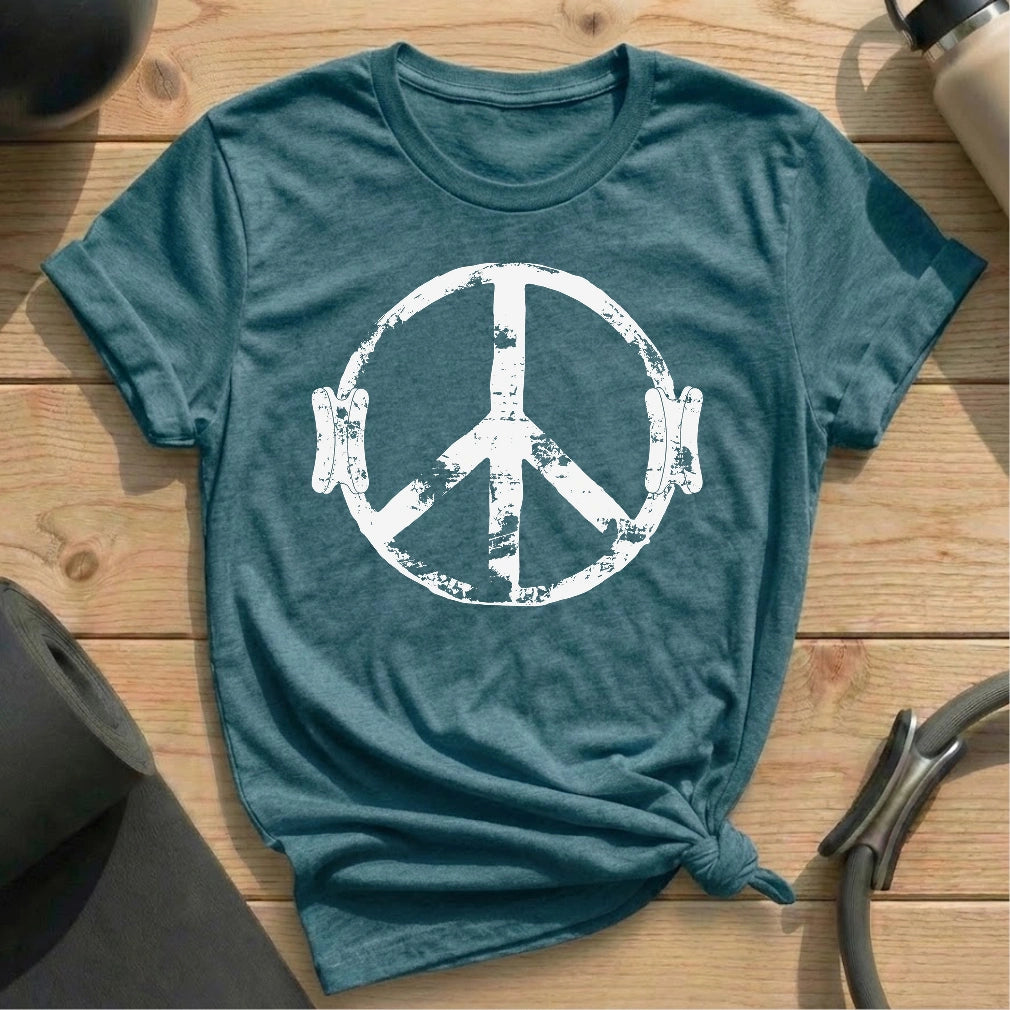 Peace T-shirt - in MindCloth Pilates Tshirt Collection