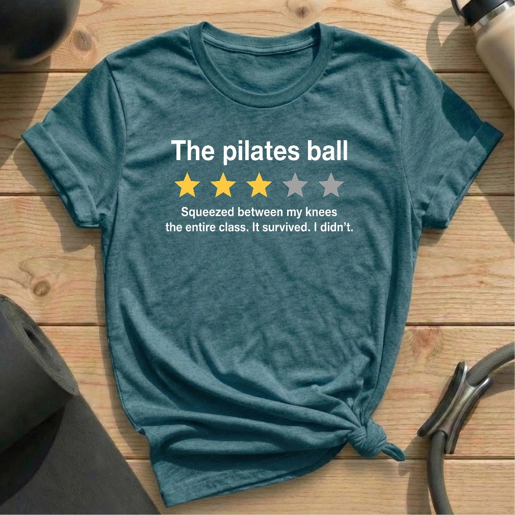 Pilates Ball Rating T-shirt