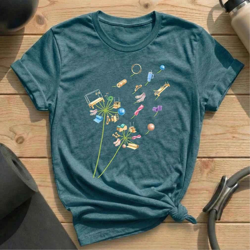 Pilates To Bloom T-shirt