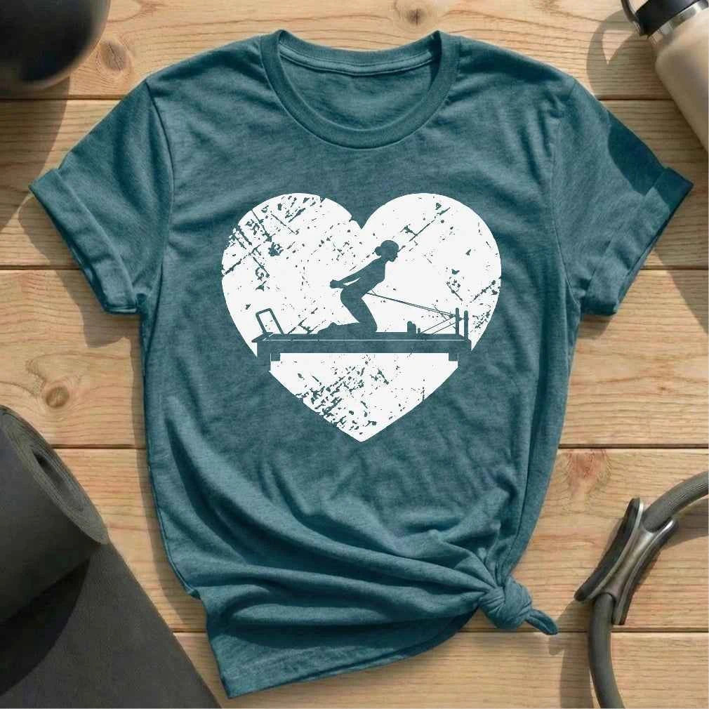 Retro Heart Pose T-shirt