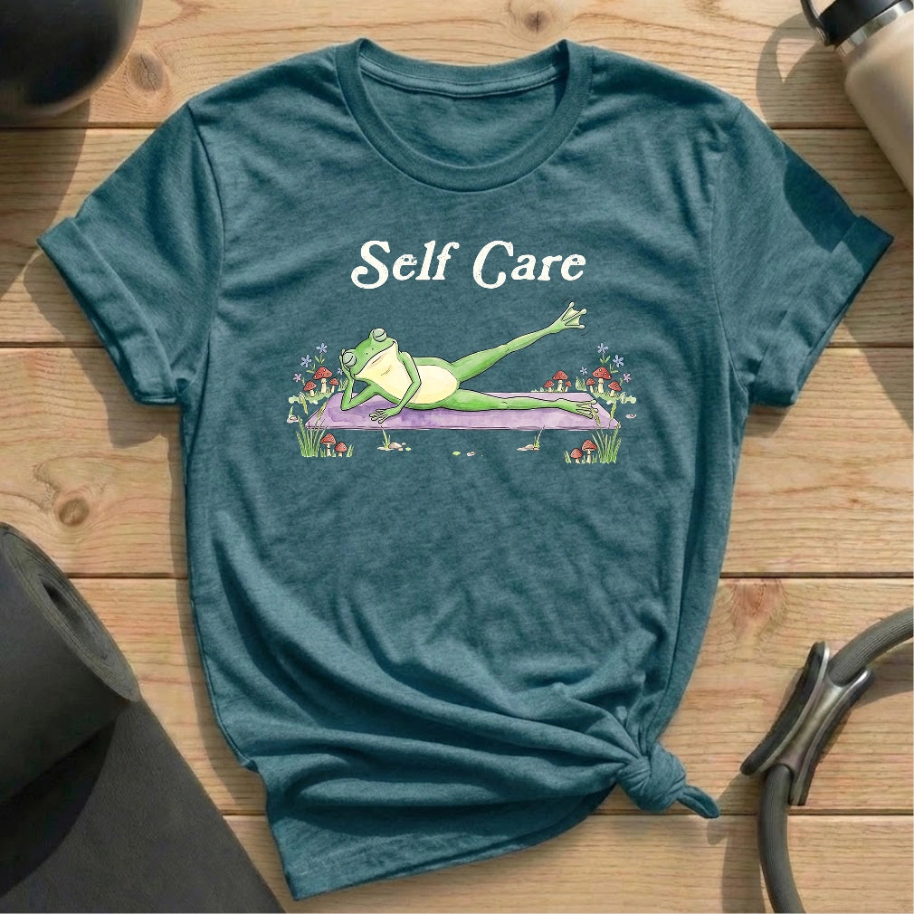 Self Care T-shirt - in MindCloth Pilates Tshirt Collection