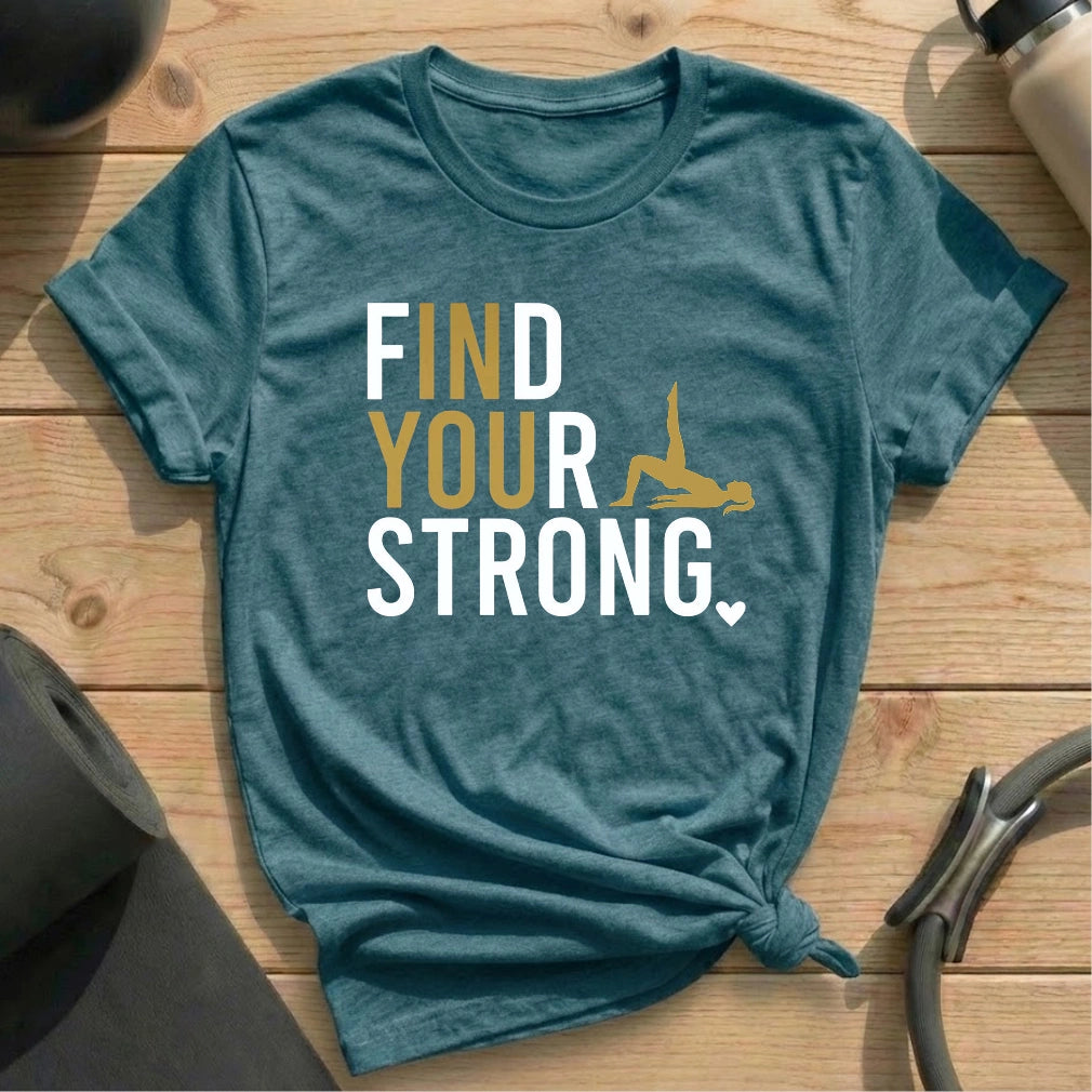 Strong In You T-shirt - in MindCloth Pilates Tshirt Collection