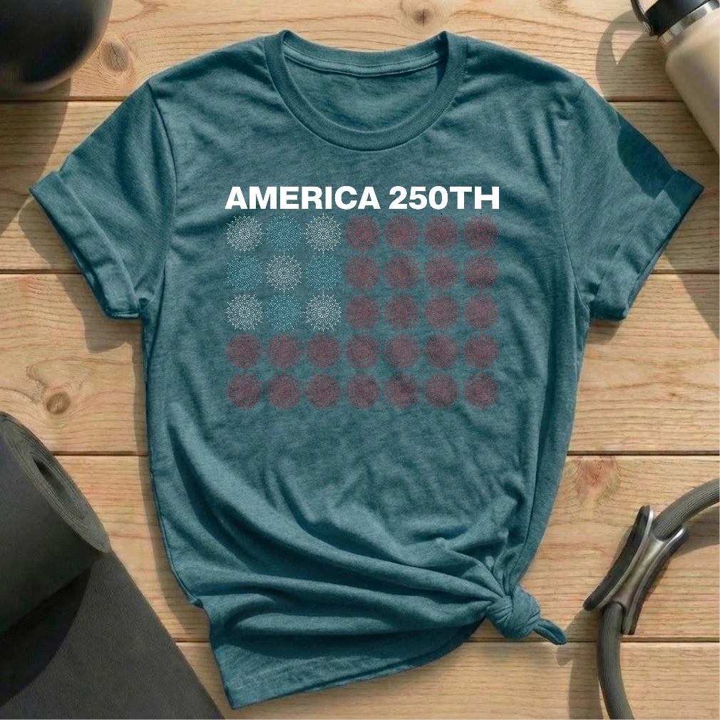 USA 250 Mandala T-shirt