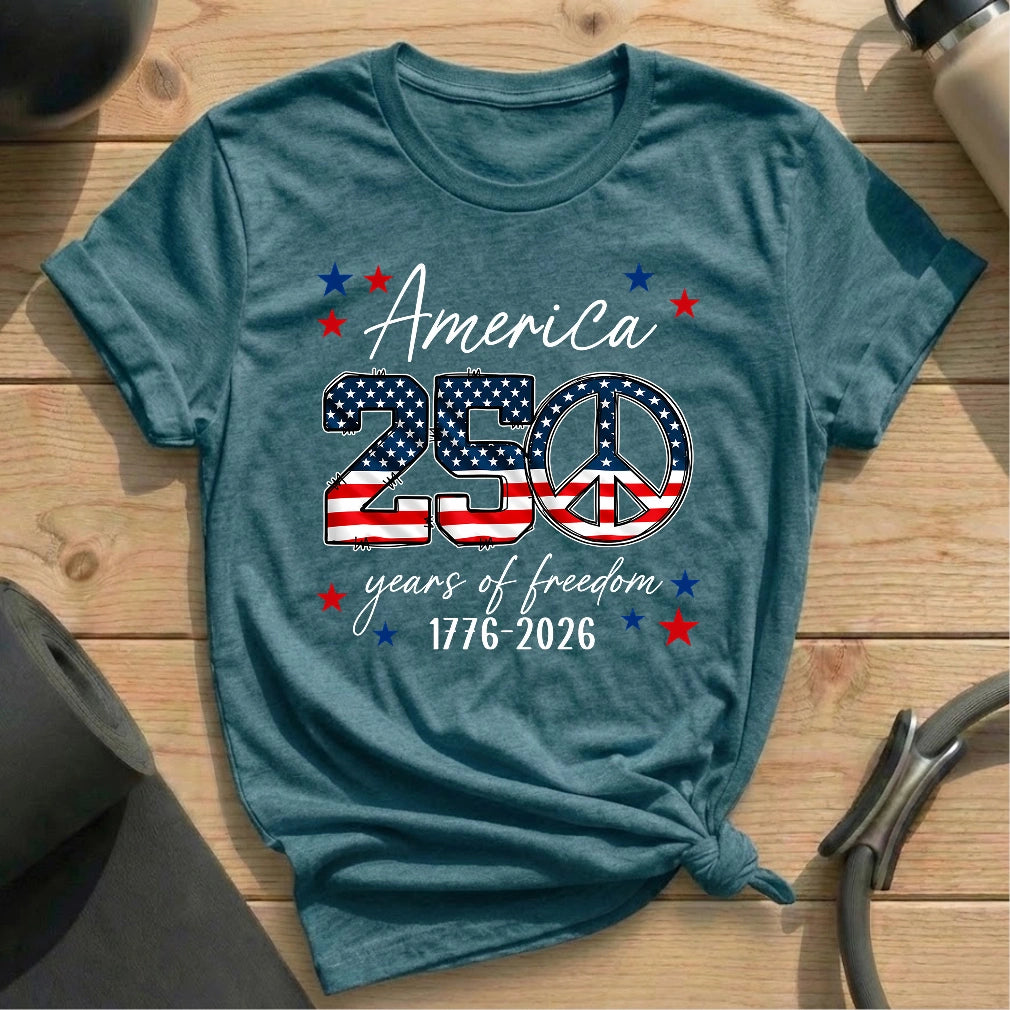 USA 250th Peace T-shirt