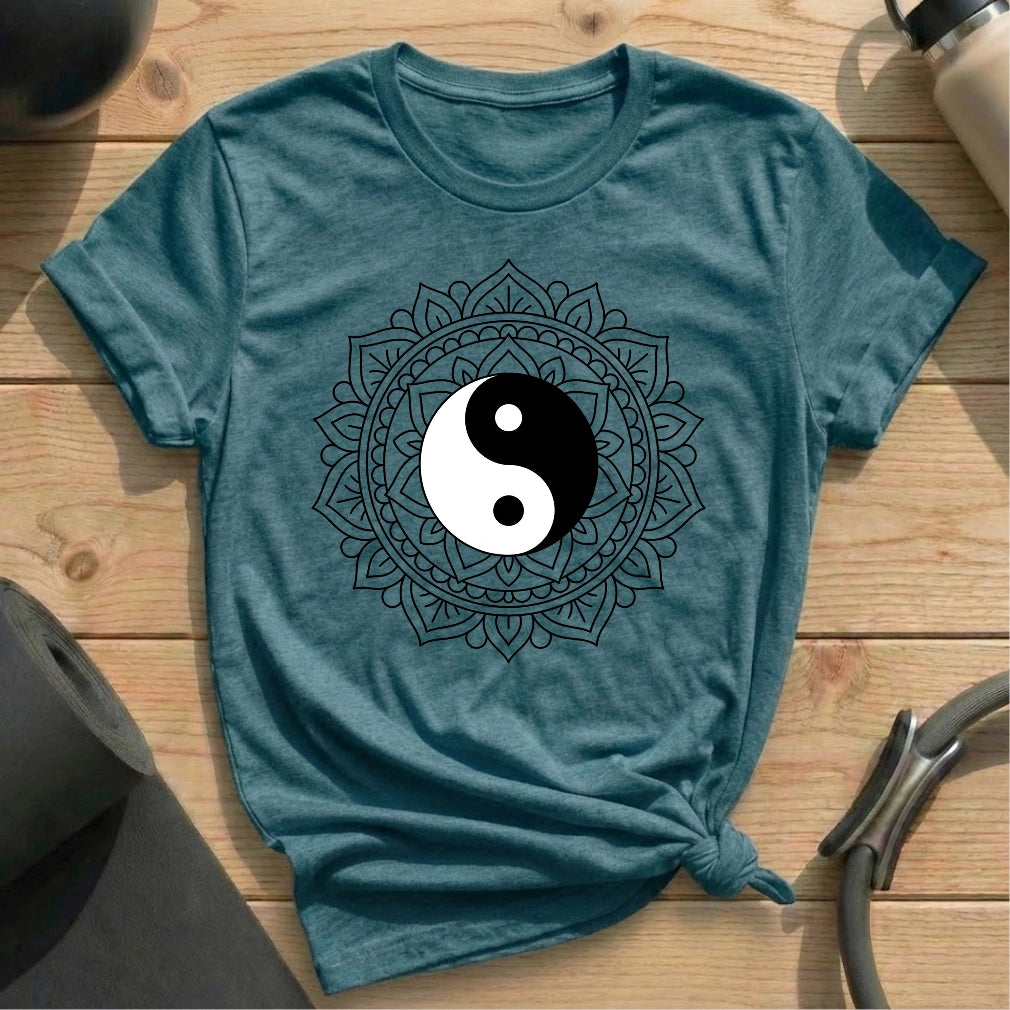 Yin Yang Mandala T-shirt