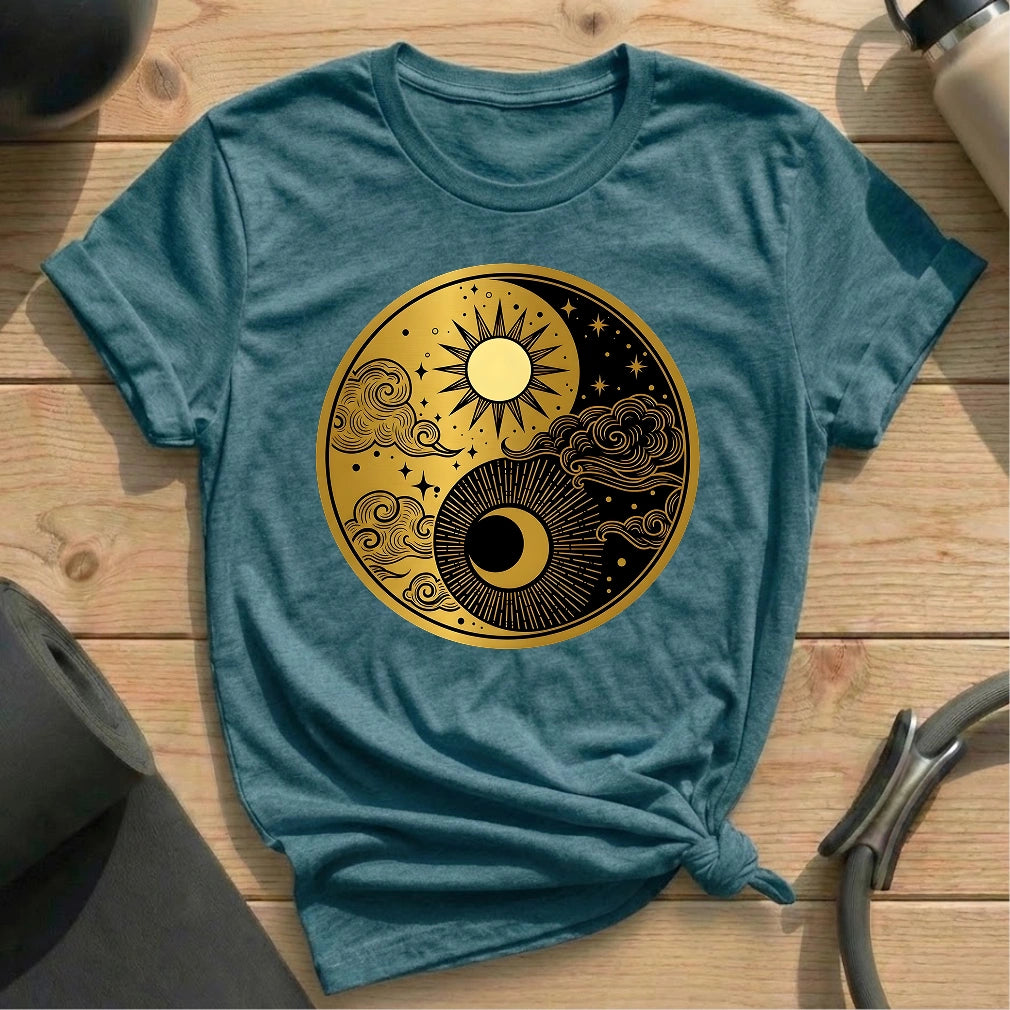 Yin Yang Sun Moon T-shirt