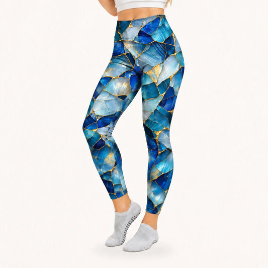 Golden Kintsugi Women's Leggings