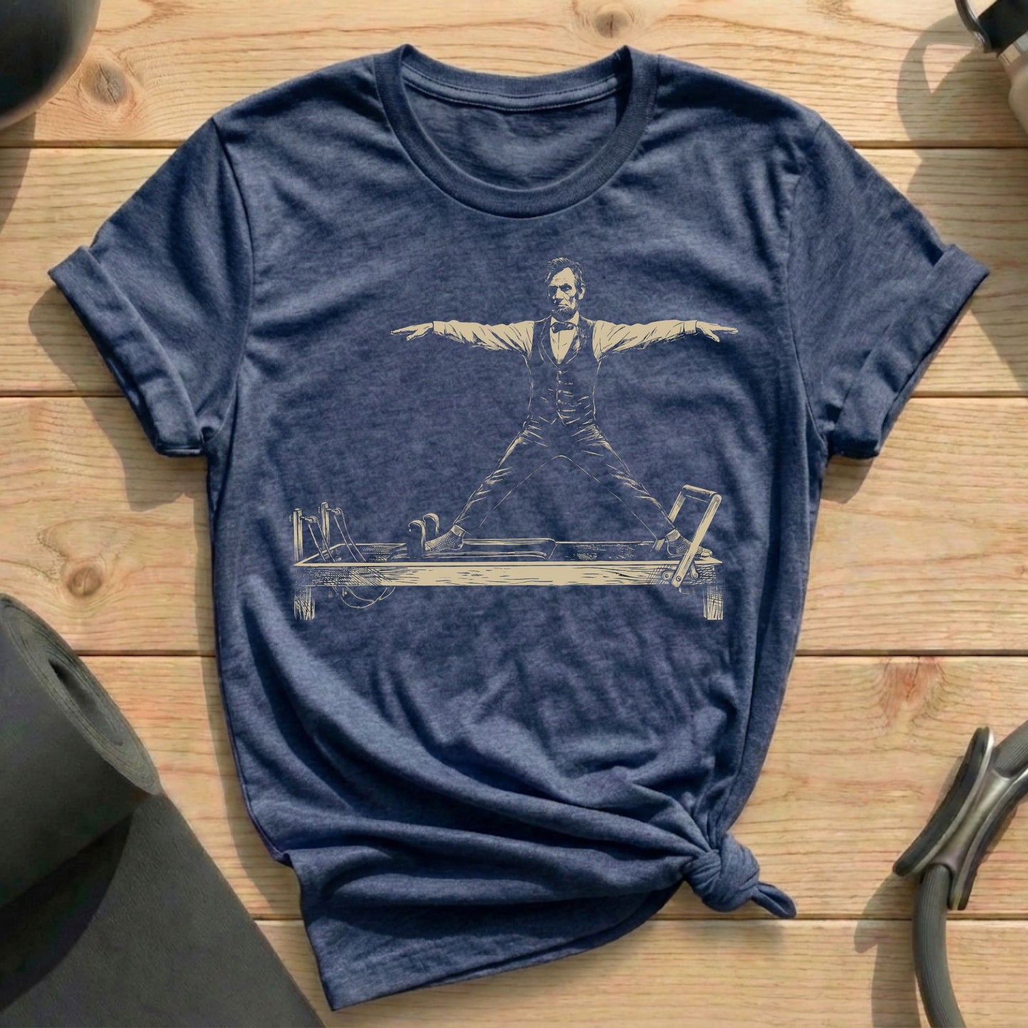 Lincoln Pilates T-shirt - in MindCloth Pilates Tshirt Collection