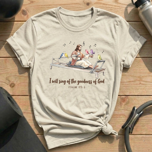 Jesus Song Pilates T-shirt