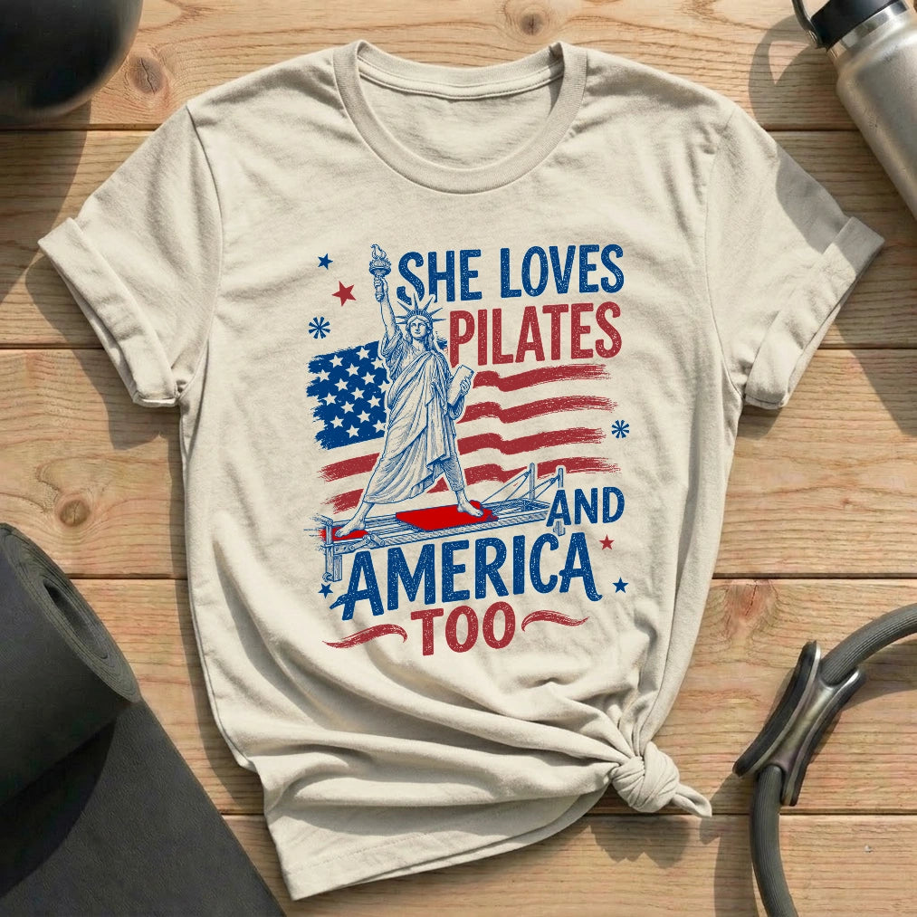 Liberty Love Pilates T-shirt