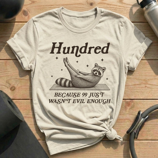 Racoon Hundred Evil T-shirt
