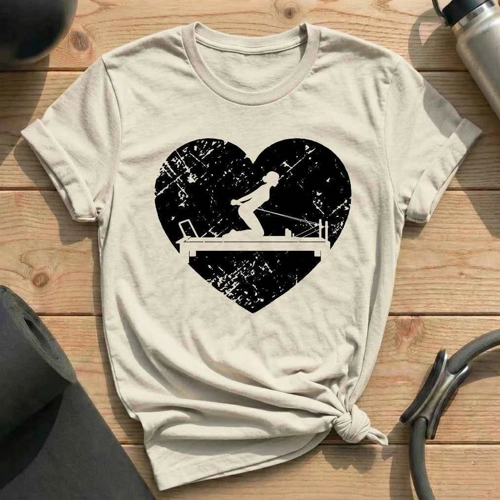 Retro Heart Pose T-shirt