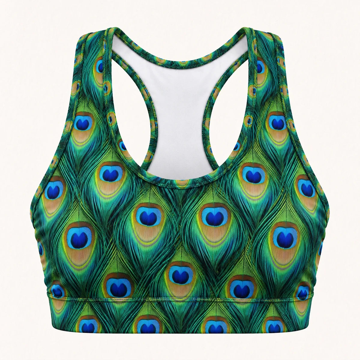 Peacock Luxe Racer Back Bra