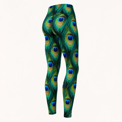 Peacock Luxe Women's Leggings