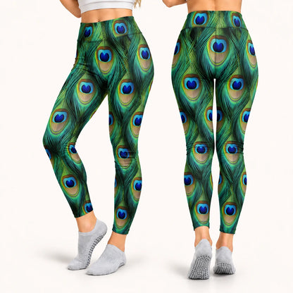Peacock Luxe Women's Leggings