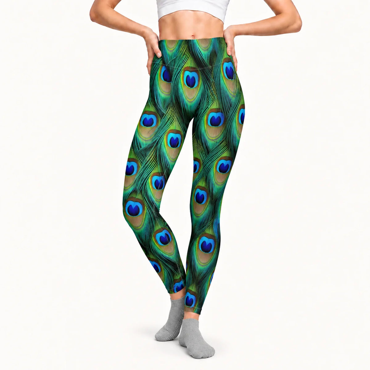 Peacock Luxe Women's Leggings