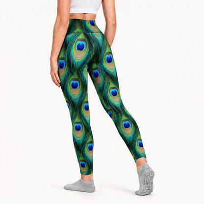 Peacock Luxe Women's Leggings