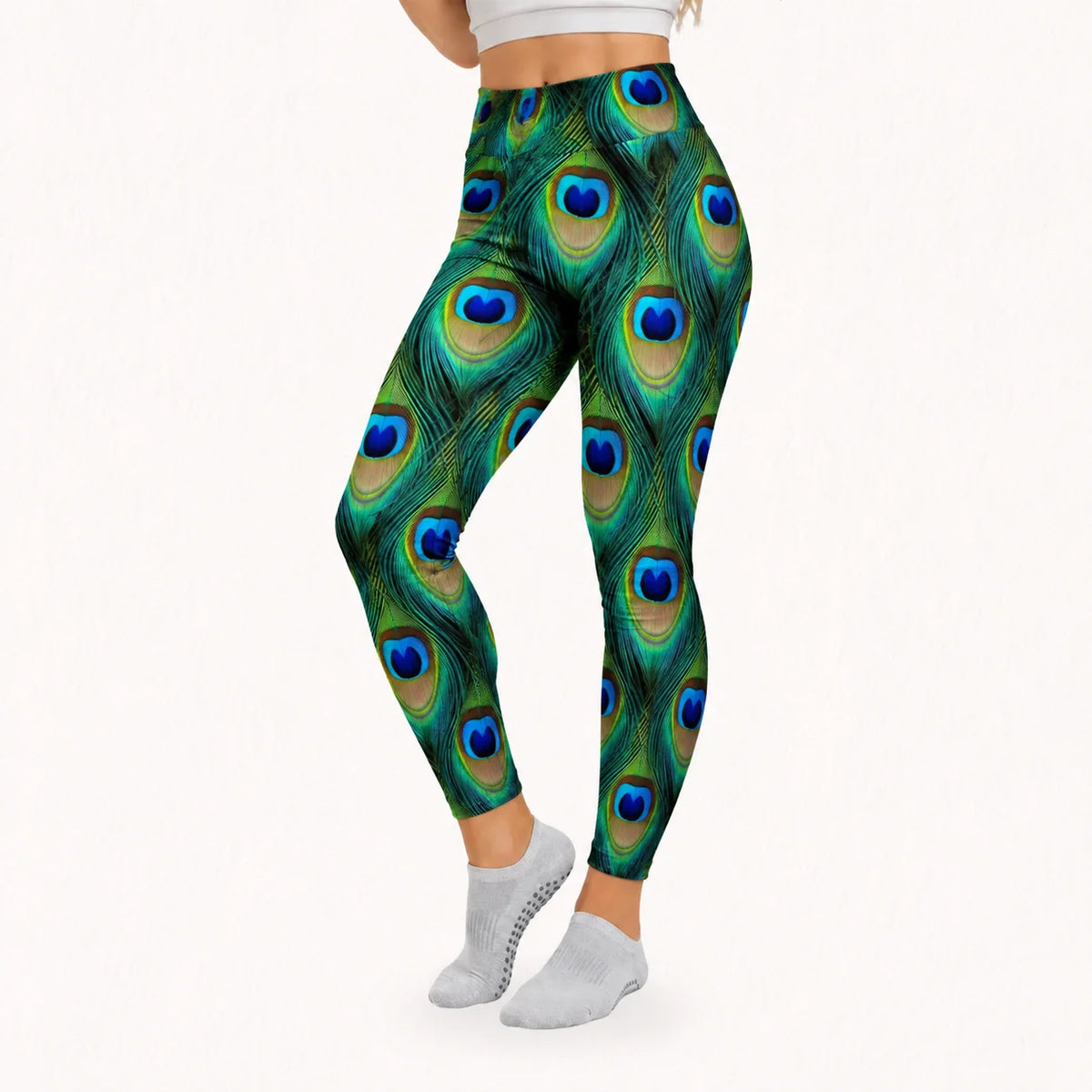 Peacock Luxe Women's Leggings