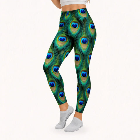 Peacock Luxe Women's Leggings