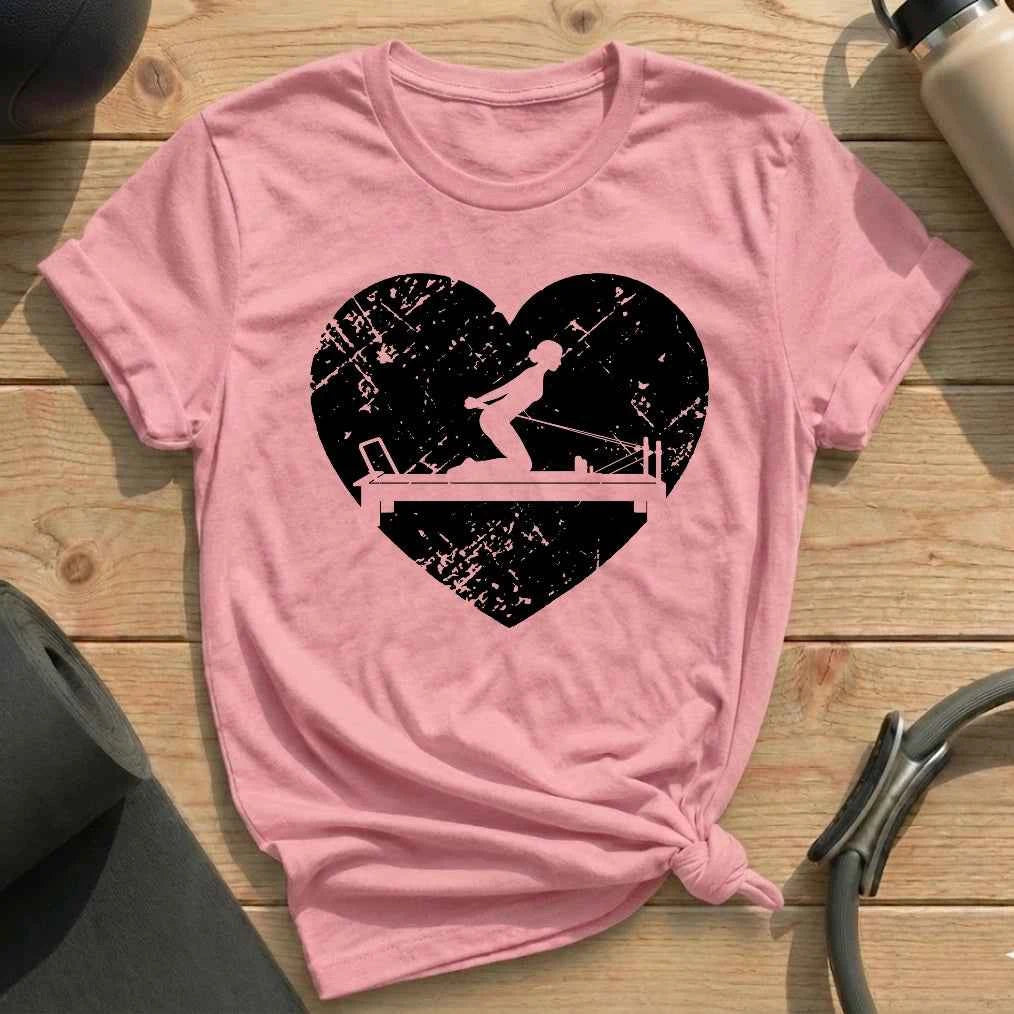 Retro Heart Pose T-shirt