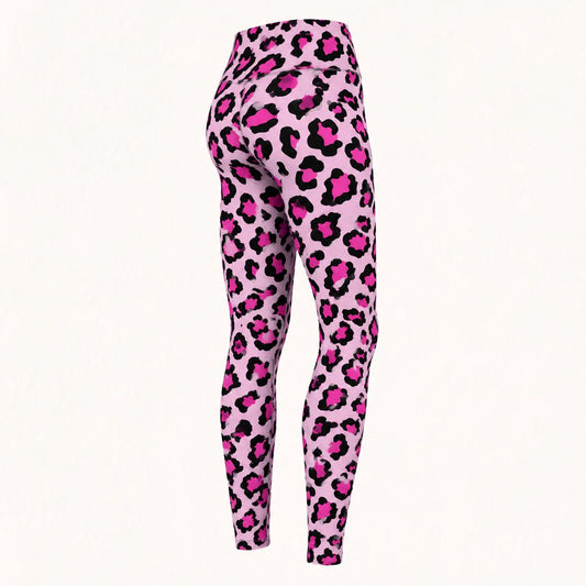 Pink Leopard Women's Leggings