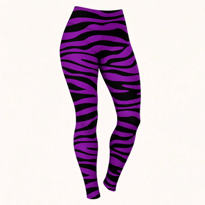 Purple Zebra Women's Leggings