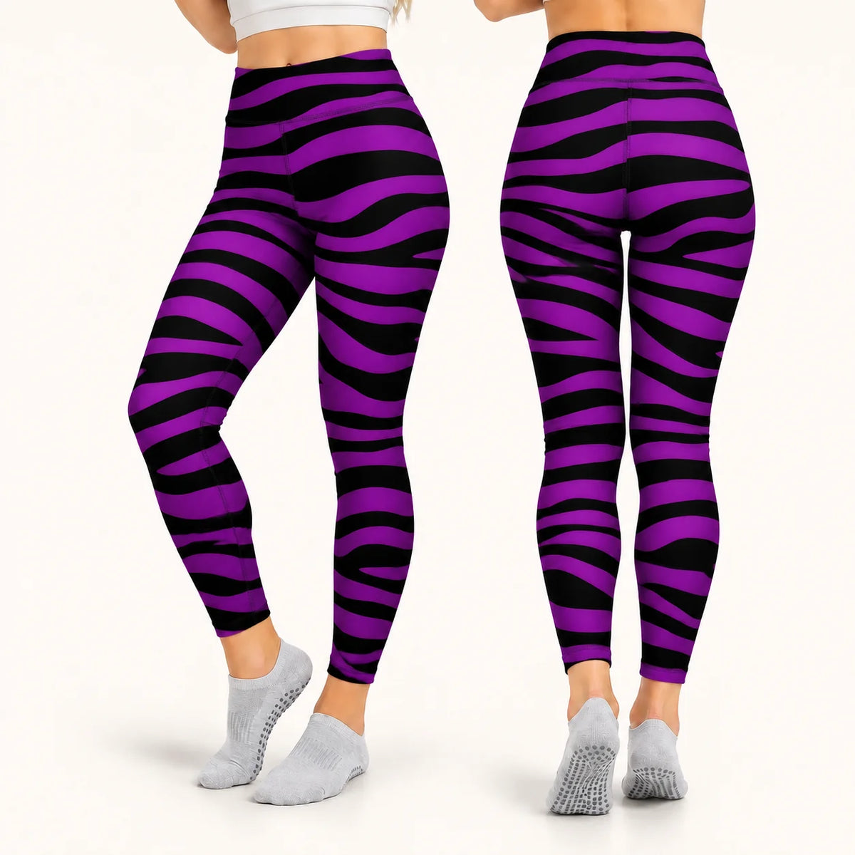Purple Zebra Women's Leggings