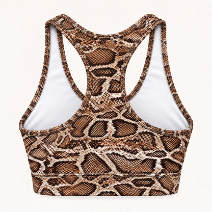 Serpentine Racer Back Bra