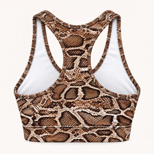 Serpentine Racer Back Bra