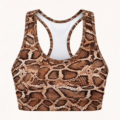 Serpentine Racer Back Bra