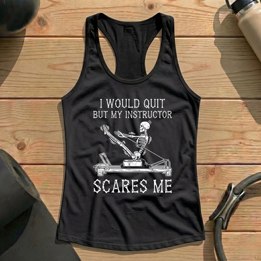 Instructor Scares Me Tank Top
