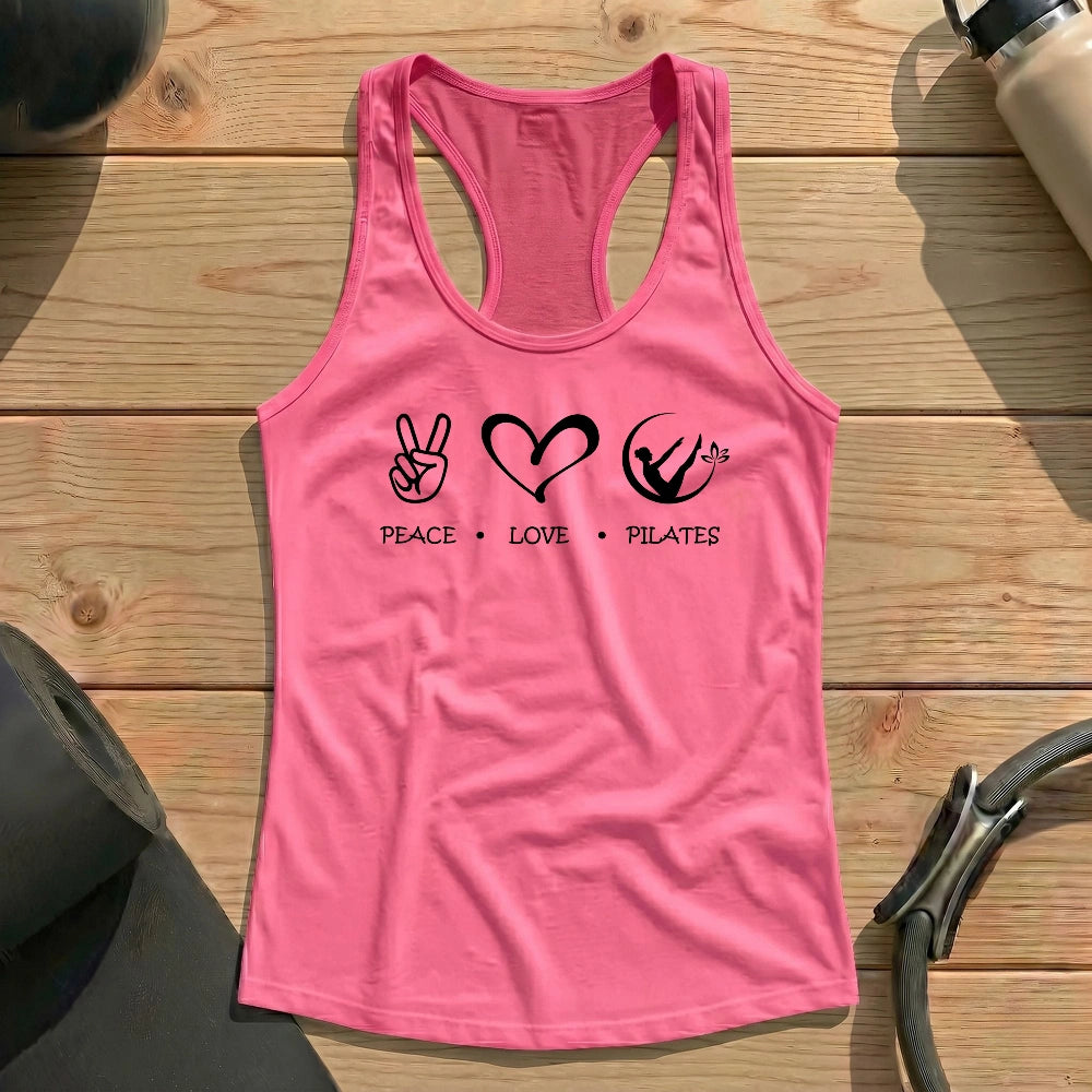 Peace Love Pilates Tank Top