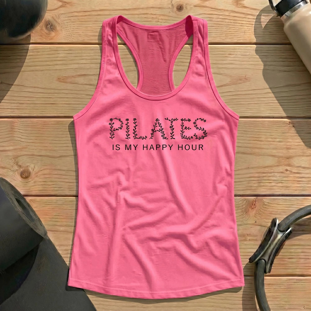 Pilates Is My Happy Hour Tank Top