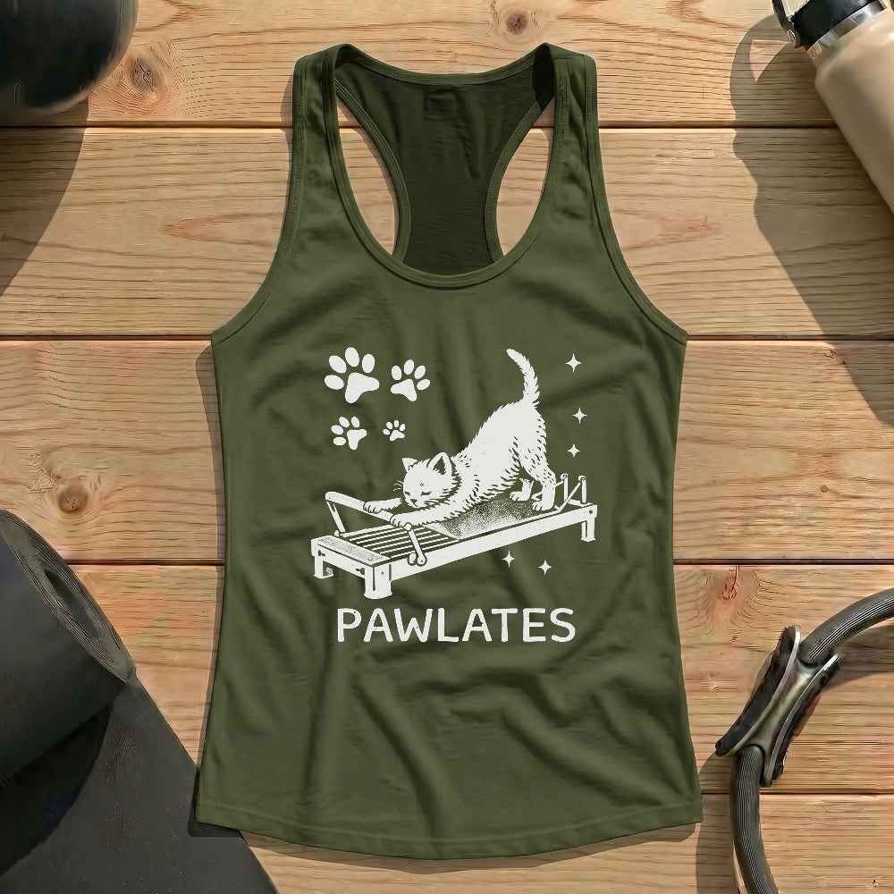 Cat Pawlates Tank Top