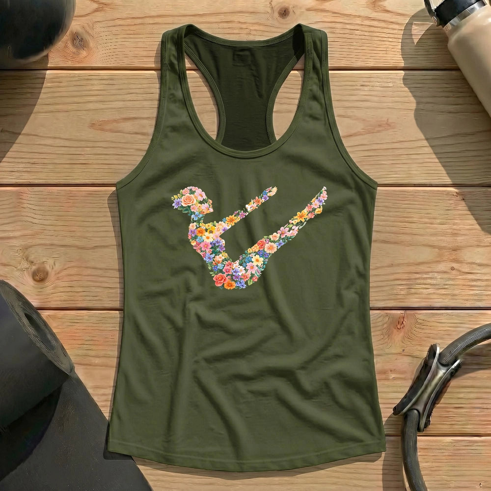 Flowers Teaser Tank Top