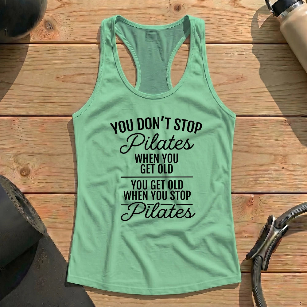 Don't Stop Pilates Tank Top