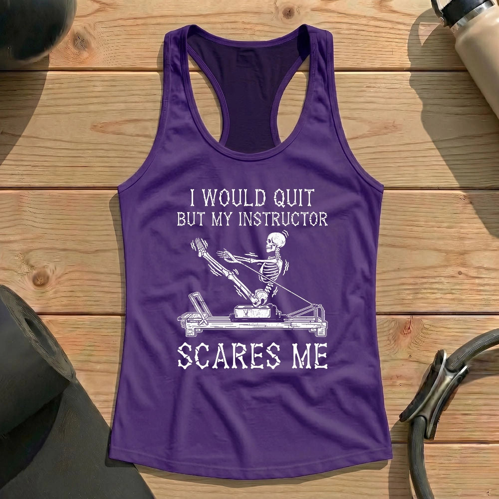 Instructor Scares Me Tank Top